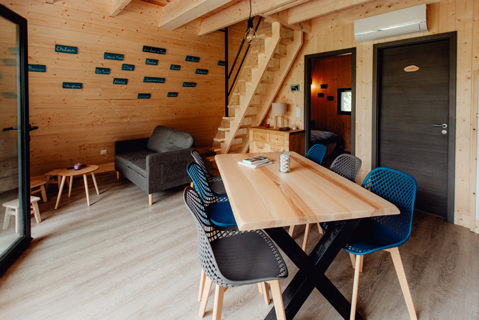 Chalet du pays des lacs vouglans hébergement jura