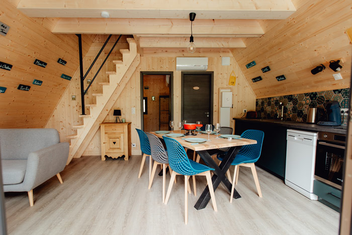 Chalet du terroir vouglans délice hébergement jura
